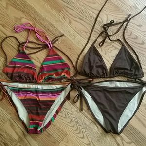 Victoria Secret string bikinis